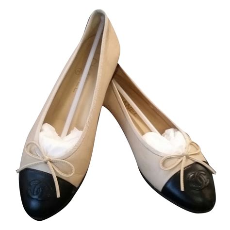 two tone chanel flats|are chanel ballet flats comfortable.